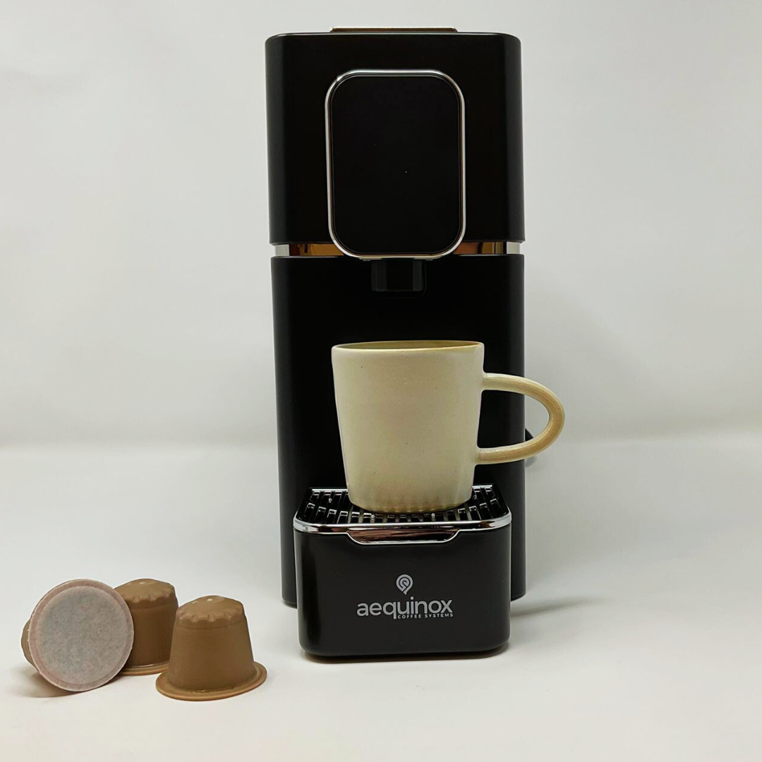 Starter Set: Kapselmaschine + Bio-Probierpaket