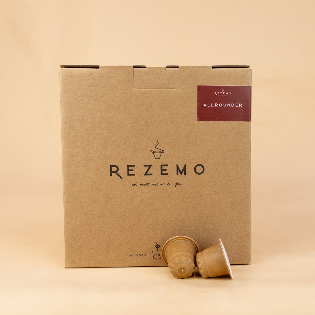 rezemo Allrounder | Ristretto, Espresso oder Lungo | 150 Kaffeekapseln